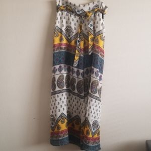 Long lightweight sheer pants